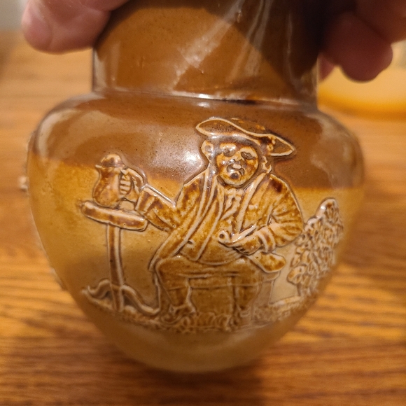 Royal Dalton Stoneware Pottery Whiskey Jug 5"x4.5" - Picture 9 of 9